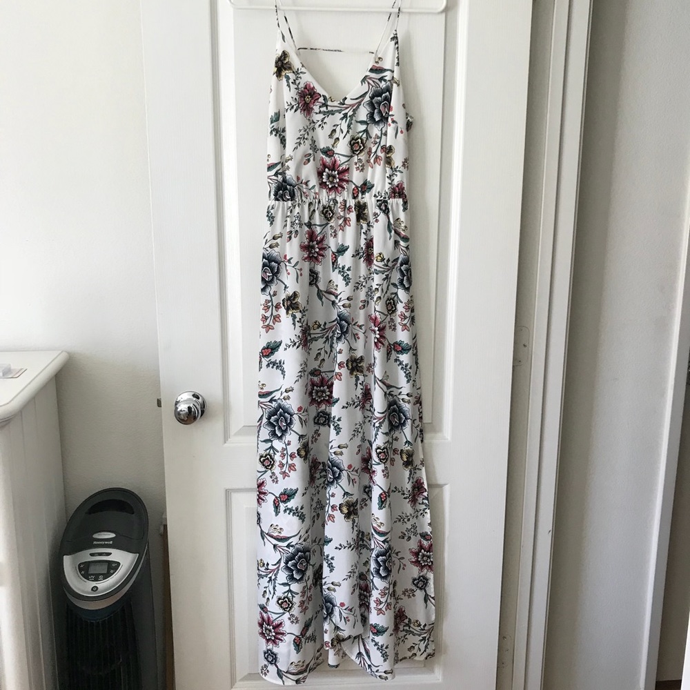 LOFT Floral Maxi Dress-Worn Once!!